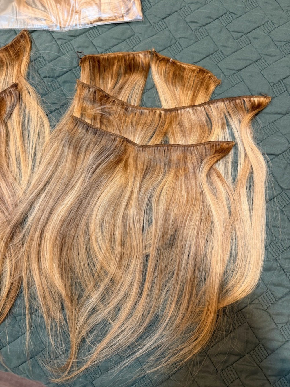 Sew-In Hair Extensions - Blonde Balayage